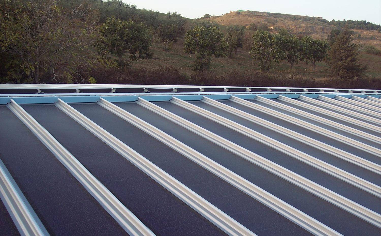 Thin film flexible solar power roofing system