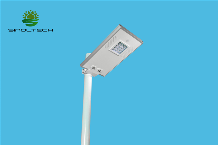 12W solar led garden lamp