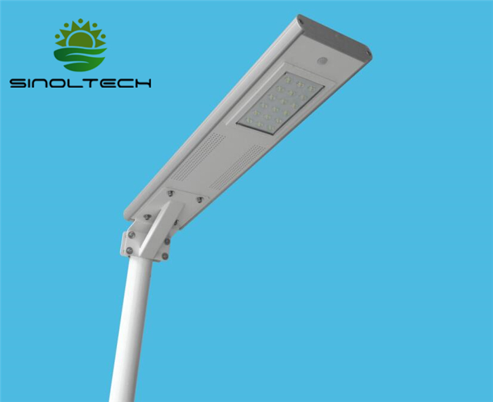 18W all in one solar street light