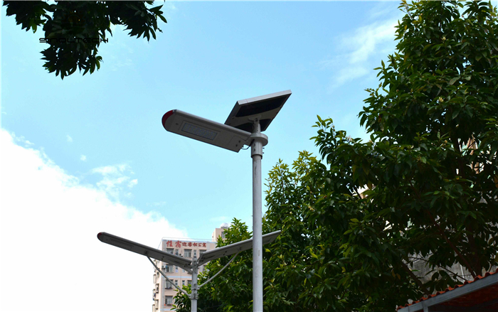 split type solar led light for street