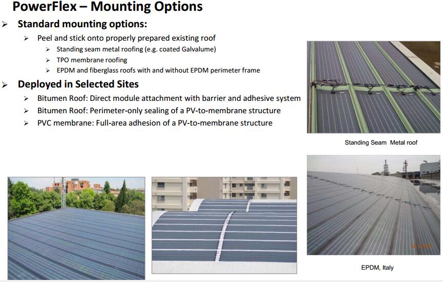 POWERFLEX SOLAR MODULE SINOLTECH