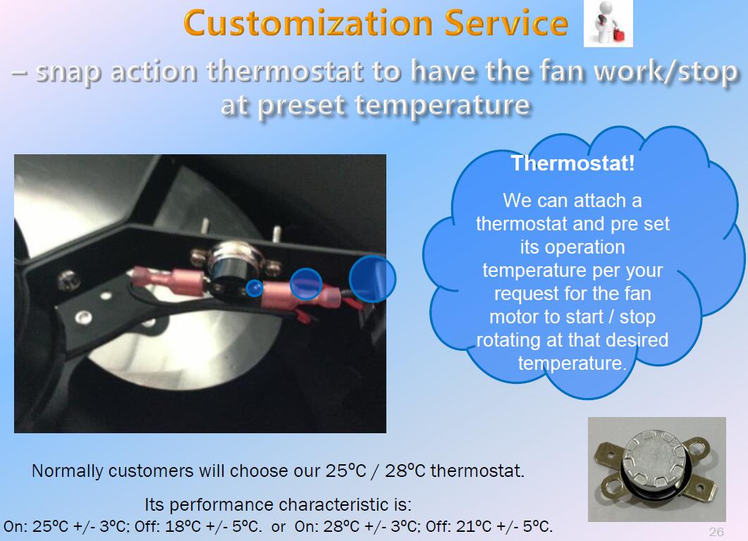 thermostat for solar attic fan