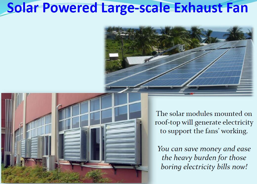 Industrial Scale Solar Ventilation System