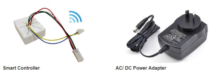 solar controller and AC/DC adaptor