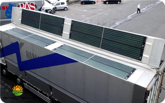 CIGS flexible pv for RV roof