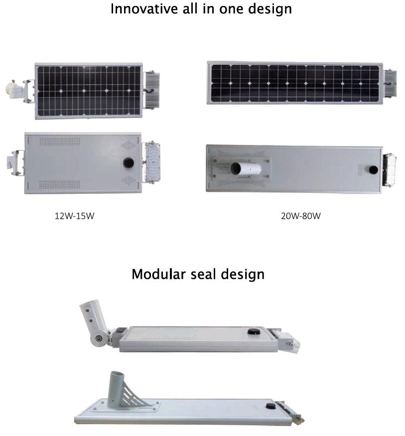 all in one solar street light