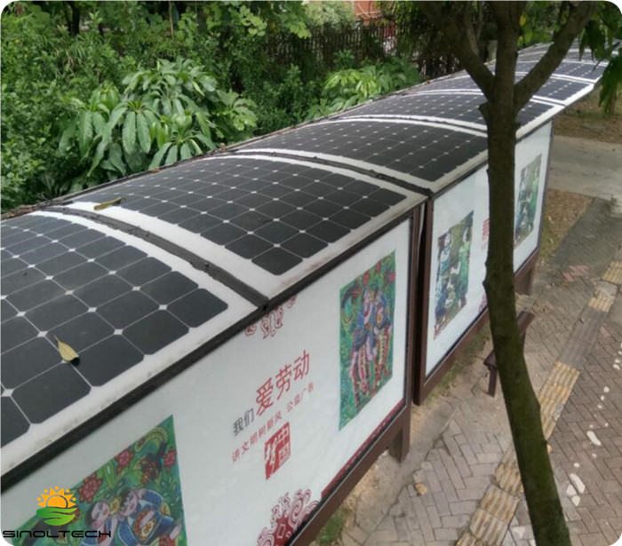 50W Semi flexible solar panel