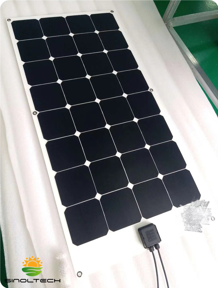 115W semi flexible solar pv panel