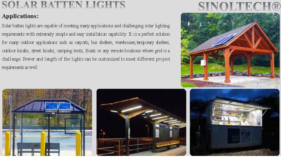 solar led batten light