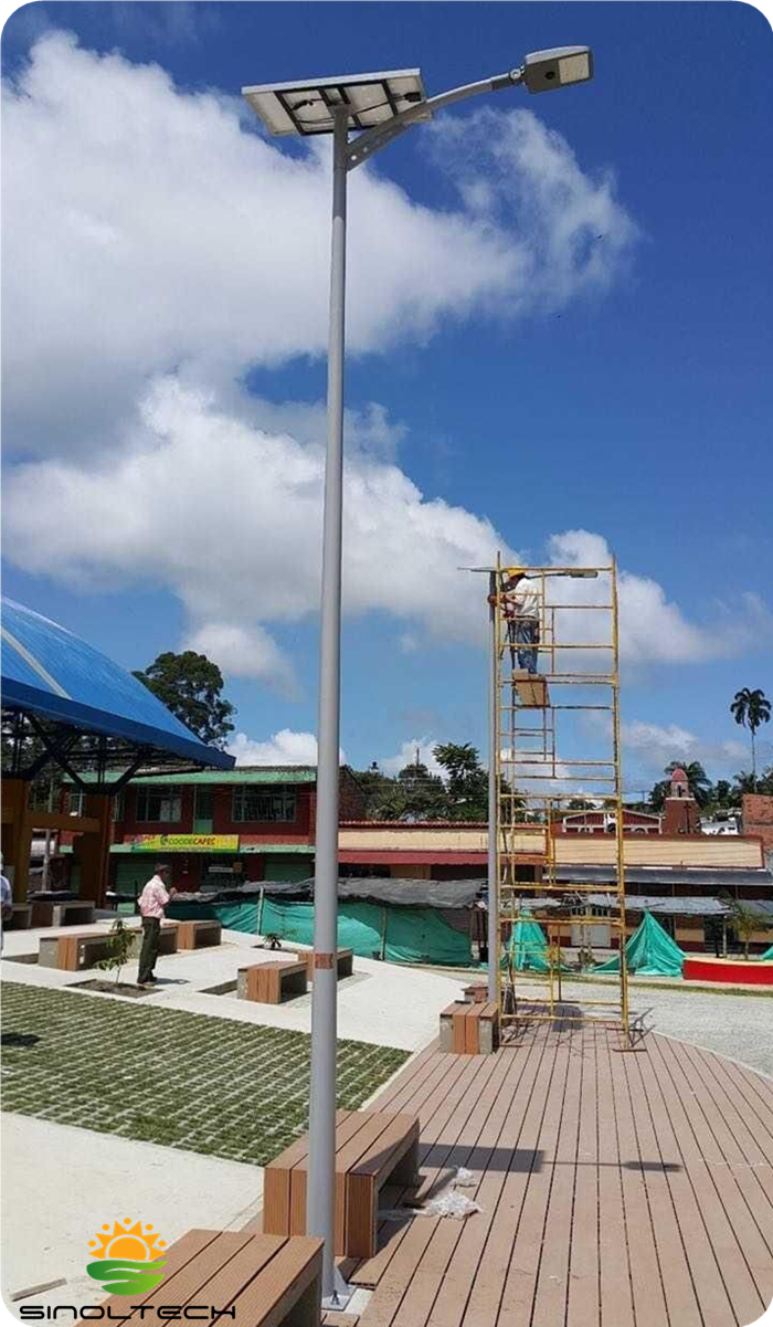 sinoltech solar led street light sinoltech solar led street light